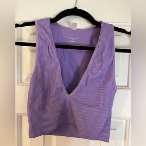 Out From Under Hailey Seamless Plunge Top